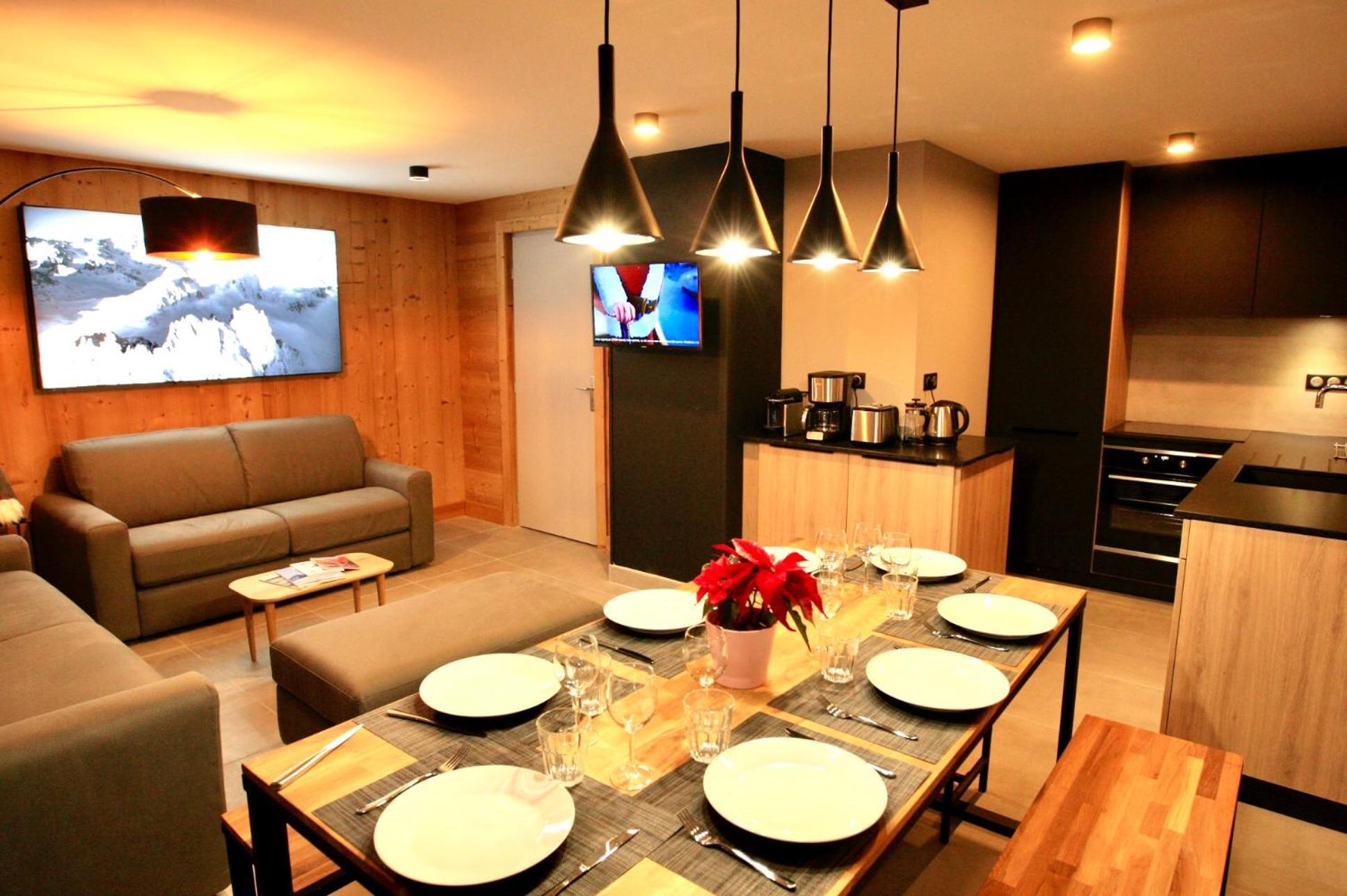 L'ecrin Alpin - Somptueux 4 Pieces Neuf Coeur Station Apartment Les Deux Alpes
